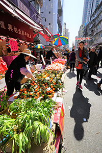 Street scene, Kweilin Street, Sham Shui Po, 8 February 2016