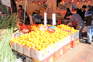 Fruit shop, Kweilin Street, Sham Shui Po, 8 February 2016