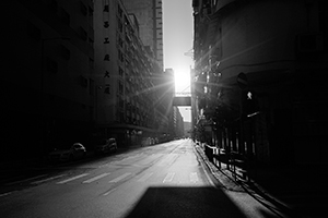 Street scene, Castle Peak Road, Cheung Sha Wan, 8 February 2016