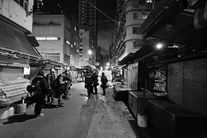 Police, Canton Road, Mongkok, 9 February 2016