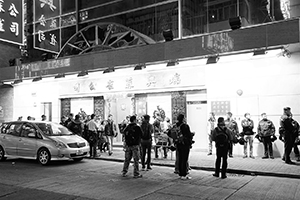 Police, Portland Street, Mongkok, 9 February 2016