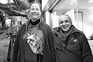 Friends on Elgin Street, Central, 3 February 2016