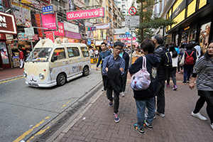 Various representations of cats, Causeway Bay, 13 February 2016