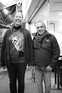 Friends on Elgin Street, Central, 3 February 2016
