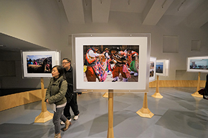 Photo by Leong Ka Tai in his exhibition at the Hong Kong Design Institute, Tseung Kwan O, 18 March 2016
