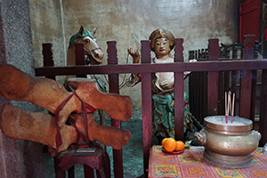 Whale bones in Kwan Tai Temple, Tai O, Lantau, 20 March 2016