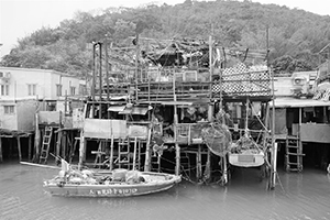 Stilt house, Tai O, Lantau, 20 March 2016