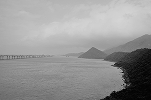 Lantau and the Hong Kong - Zhuhai - Macau Bridge, 20 March 2016