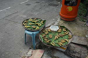 Bananas for sale, Lantau, 20 March 2016