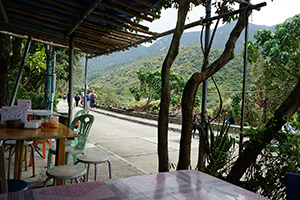 Village restaurant, Sham Wat, Lantau, 20 March 2016