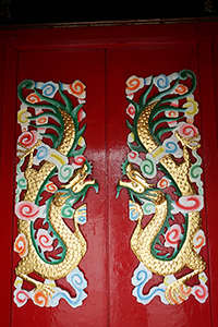 Temple decorations, Lantau, 20 March 2016