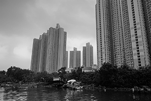 Residential housing near Tung Chung, Lantau, 20 March 2016