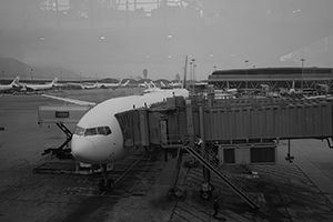 Hong Kong International Airport, Chek Lap Kok, 8 March 2016