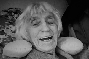 Screenshot of a Skype call to my mother in England, Sheung Wan, 16 April 2016