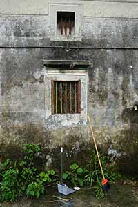 Detail of a building, Pat Sing Leng Country Park, New Territories, 17 April 2016
