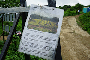 A scene on a hike in the New Territories, 17 April 2016