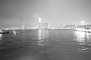 Victoria Harbour and West Kowloon, 24 May 2016