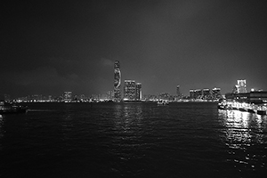 Victoria Harbour and West Kowloon, 24 May 2016
