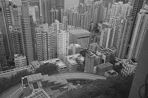 Shek Tong Tsui viewed from the University of Hong Kong, 12 May 2016