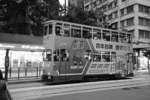 Tram, Des Voeux Road West, Sheung Wan, 12 May 2016