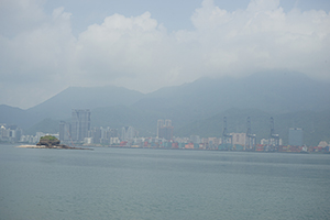 View of Mainland China from Ap Chau, 15 May 2016