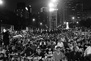 Memorial rally, Victoria Park, 4 June 2016