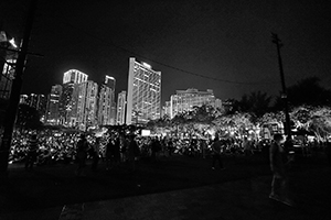 The annual June 4th memorial rally, Victoria Park, Causeway Bay, 4 June 2016