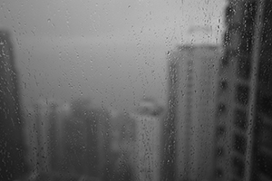 A rainy day in Sheung Wan, 11 June 2016