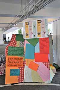 Arts event for refugees, Central Ferry Piers, 18 June 2016