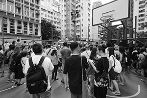 Free outdoor music performance by singer Denise Ho, Po Hing Fong, Tai Ping Shan, 19 June 2016