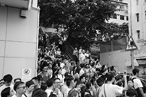 Free outdoor music performance by singer Denise Ho, Po Hing Fong, Tai Ping Shan, 19 June 2016