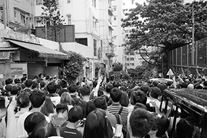 Free outdoor music performance by singer Denise Ho, Po Hing Fong, Tai Ping Shan, 19 June 2016