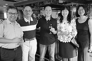 Farewell party for a long-serving staff member, Senior Common Room, K.K. Leung Building, HKU, 28 June 2016