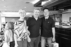 Farewell party for a long-serving staff member, Senior Common Room, K.K. Leung Building, HKU, 28 June 2016