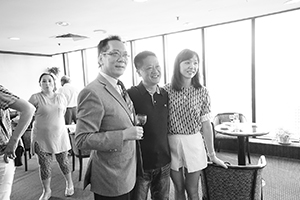 Farewell party for a long-serving staff member, Senior Common Room, K.K. Leung Building, HKU, 28 June 2016