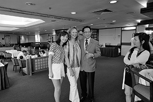 Farewell party for a long-serving staff member, Senior Common Room, K.K. Leung Building, HKU, 28 June 2016