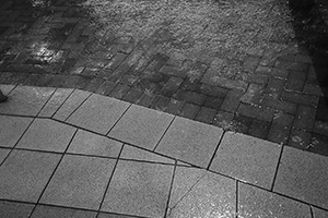 Rain at night, Queen Street, Sheung Wan, 9 July 2016