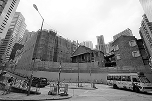 Former Central Police Station Compound under renovation into an arts and heritage centre, Central,  21 August 2016