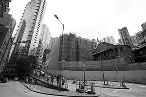 The former Central Police Station Compound undergoing renovation, Arbuthnot Road, Central, 21 August 2016