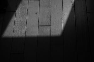 Light and shadow on the floor, Sheung Wan, 19 August 2016