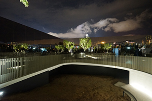 At the opening of 'Tsang Kin Wah: Nothing' at the M+ Pavilion, West Kowloon Cultural District, 8 September 2016