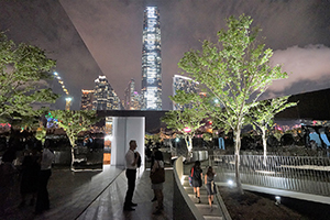 At the M+ Pavilion, West Kowloon Cultural District, 8 September 2016