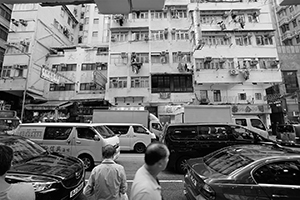 Laundry airing, Kowloon, 10 September 2016