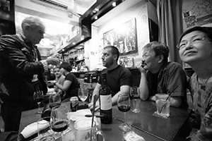 Chris Doyle in Club 71, 16 September 2016