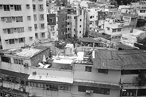 Rooftops, Hollywood Road, Sheung Wan, 22 September 2016