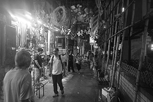 Goods on display outside a hardware store, Shek Tong Tsui, 1 September 2016