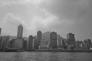 The Hong Kong Island skyline: Central and Sheung Wan, 25 September 2016
