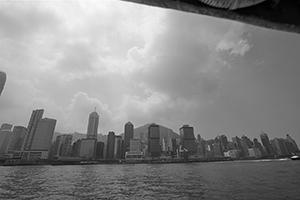 The Hong Kong Island skyline: Central and Sheung Wan, 25 September 2016