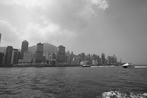 The Hong Kong Island skyline: Sheung Wan, 25 September 2016