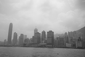 The Hong Kong Island skyline: Central and Sheung Wan, 25 September 2016